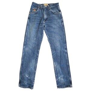 Wrangler 20X Jeans Mens 31x36 Medium Wash Bootcut Competition Blue Denim
